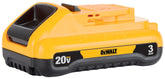 DEWALT DCB230 Compact Battery, 20 V Battery, 3 Ah, 45 min Charging